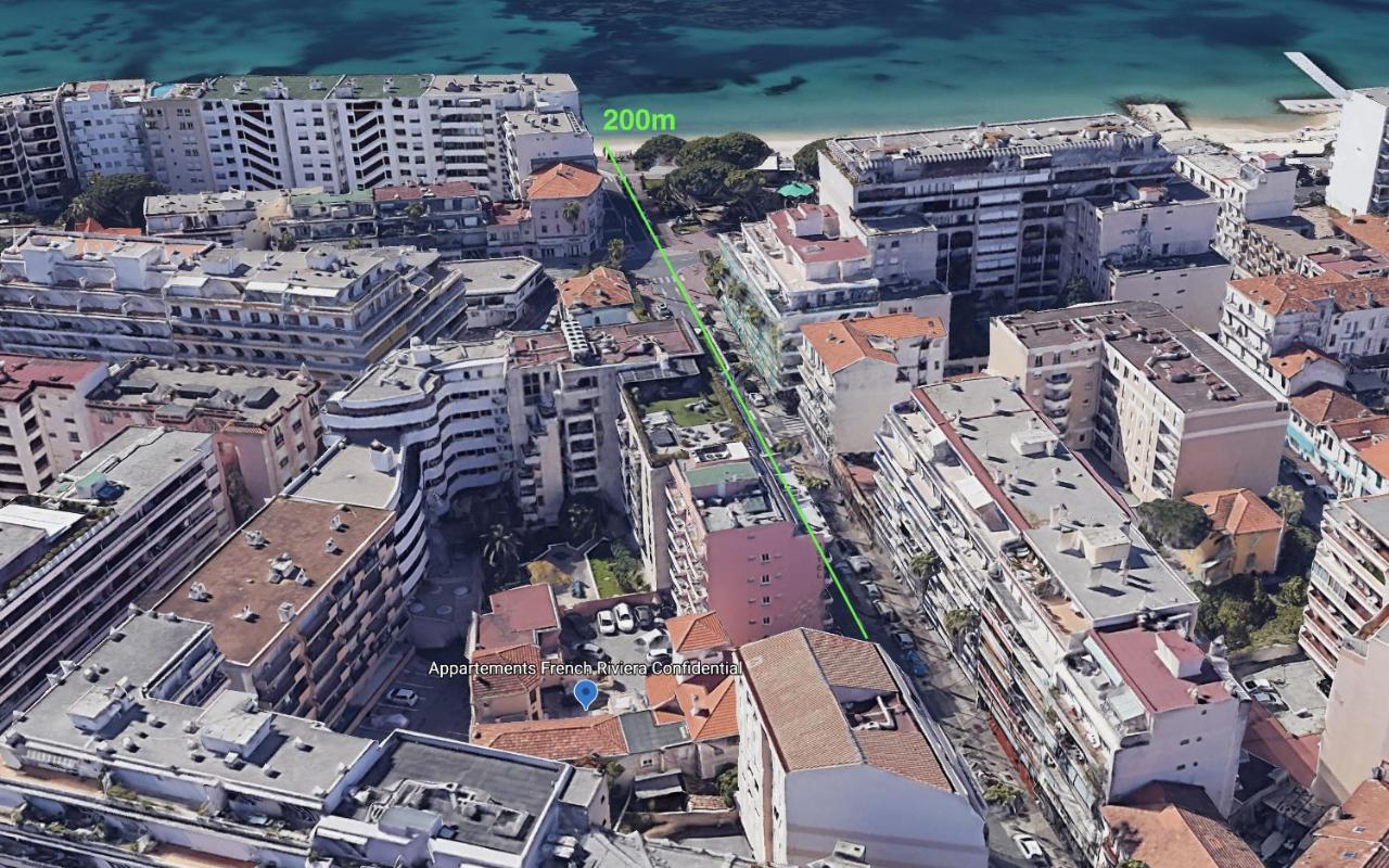 Appartements French Riviera Confidential Centre Ville Juan Les Pins Proche Des Plages エクステリア 写真